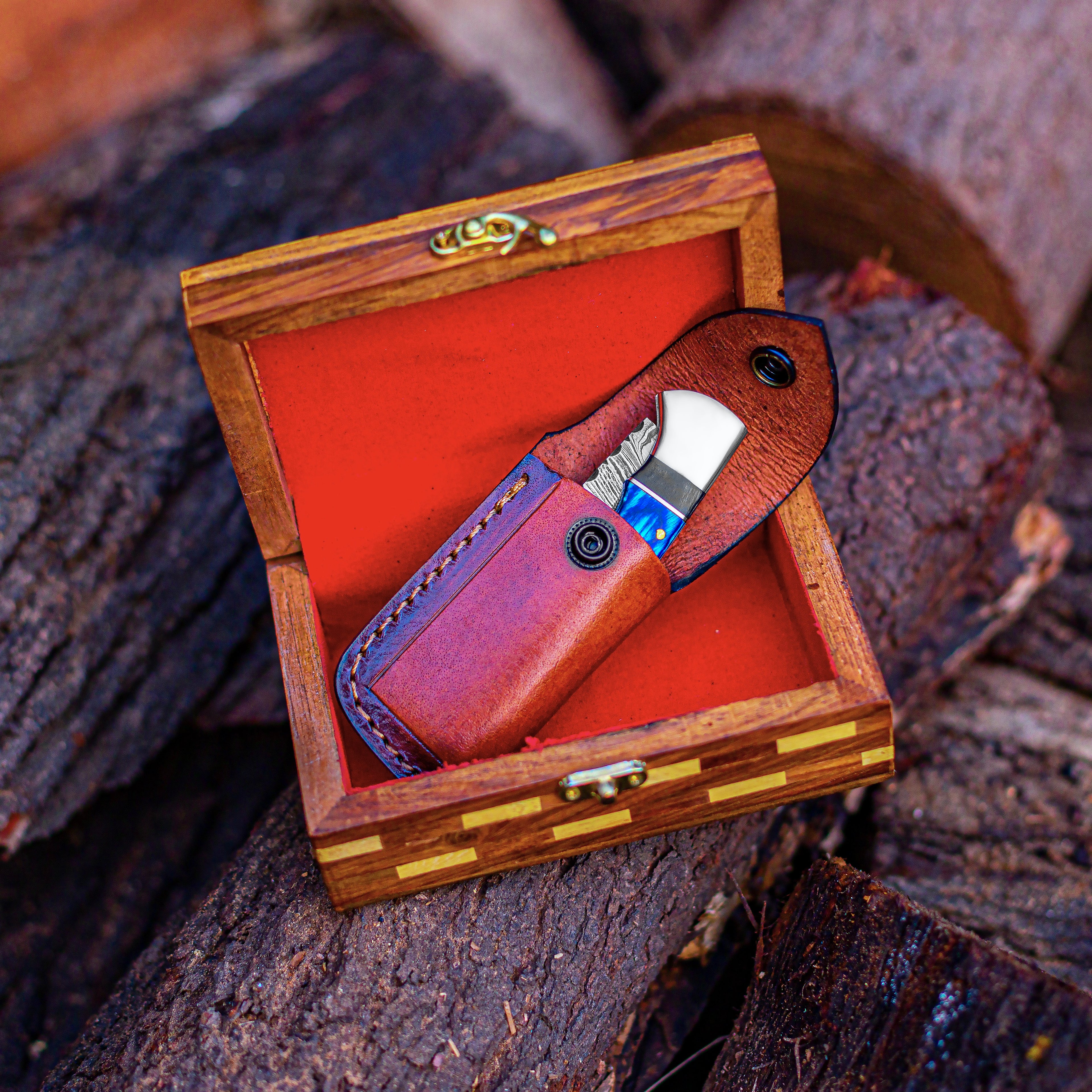 EDC Special - Handmade Damascus Pocket Knife