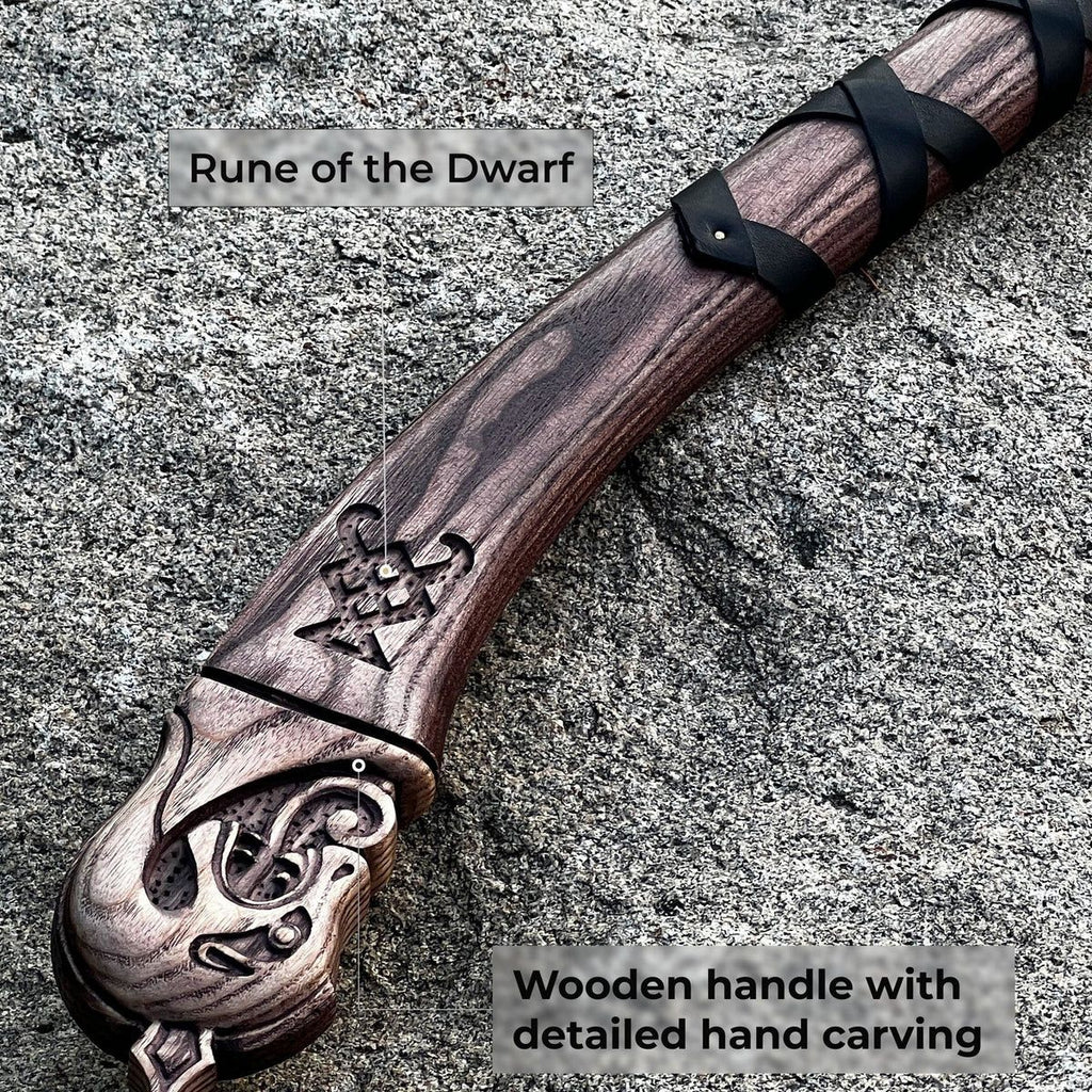 Leviathan Axe - Handmade Axe with leather sheath