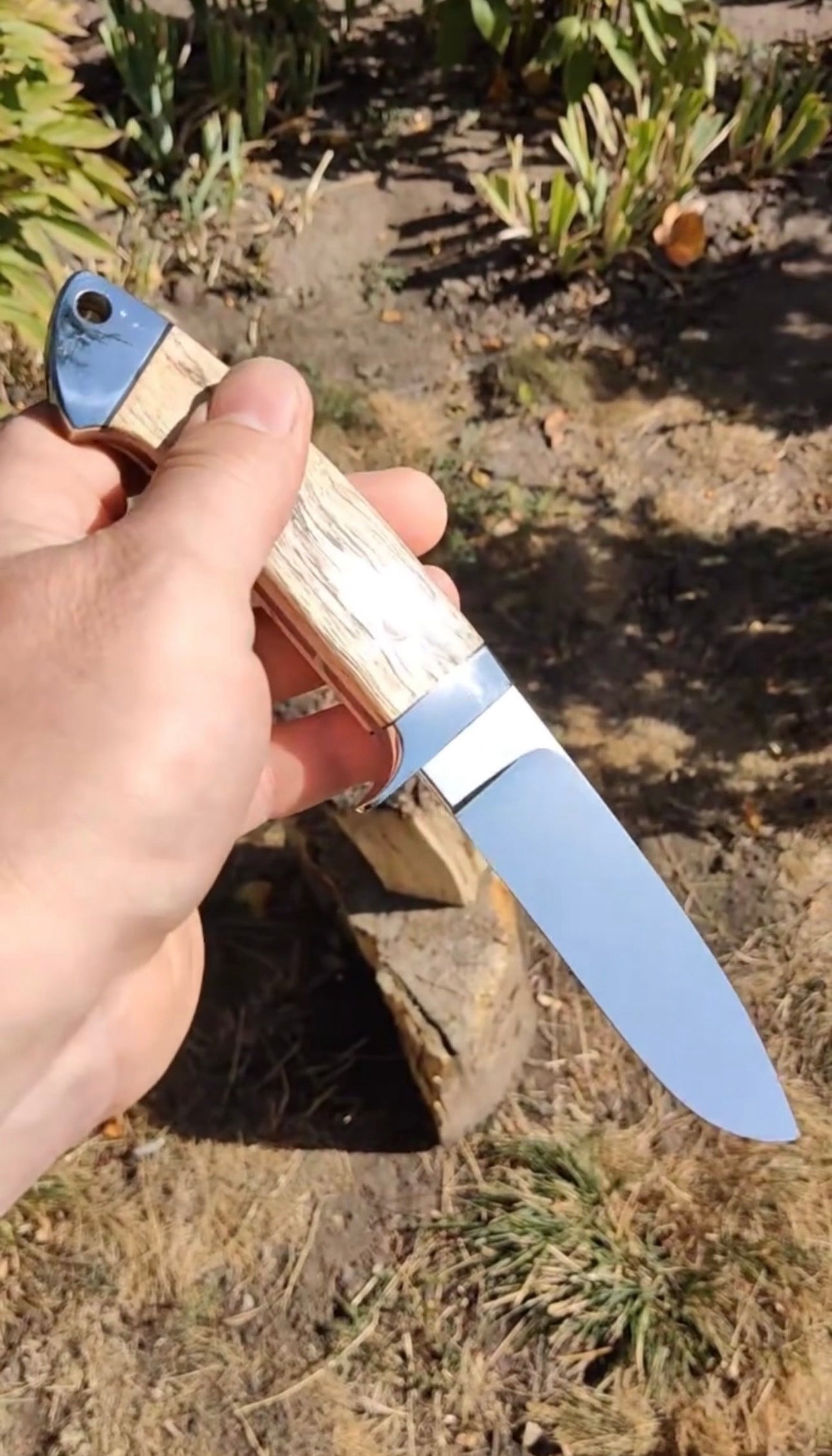 The Rorer - Handmade D2 Steel Skinning Knife