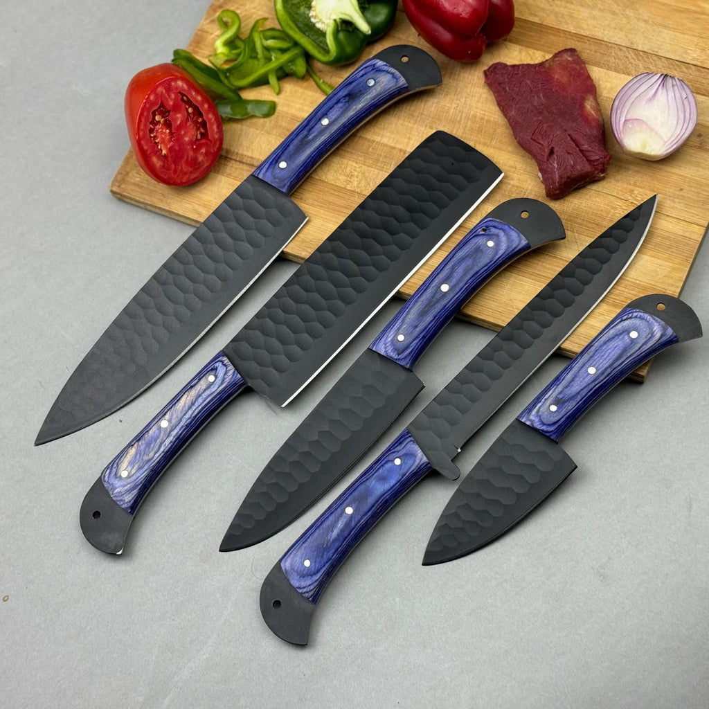 CHM13 - Handmade Chef Set with Leather Bag