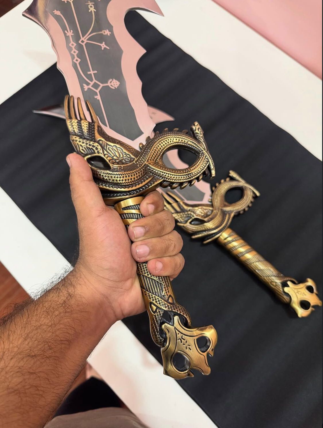 ChaosFang Twin Blades | Handmade God of War Inspired Swords