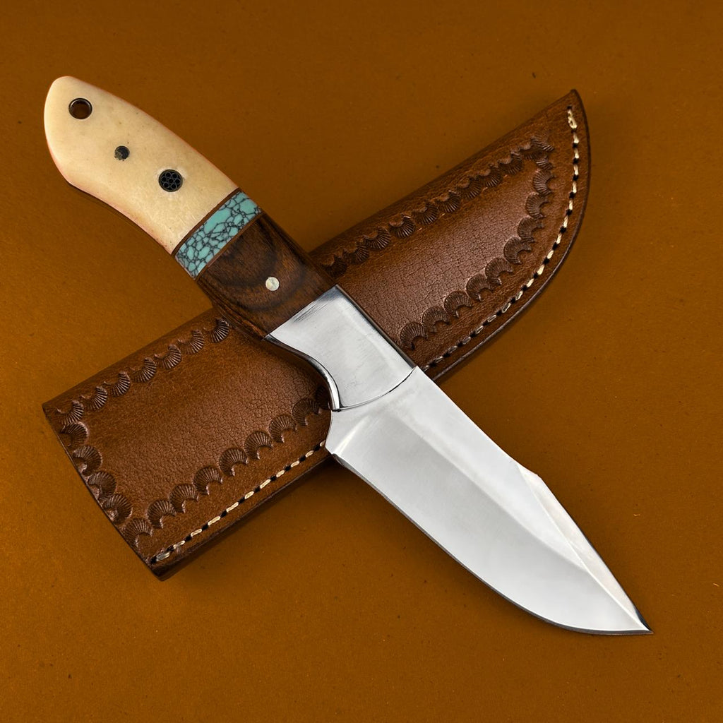 The MultiEdge – Handmade D2 Steel Skinning Knife