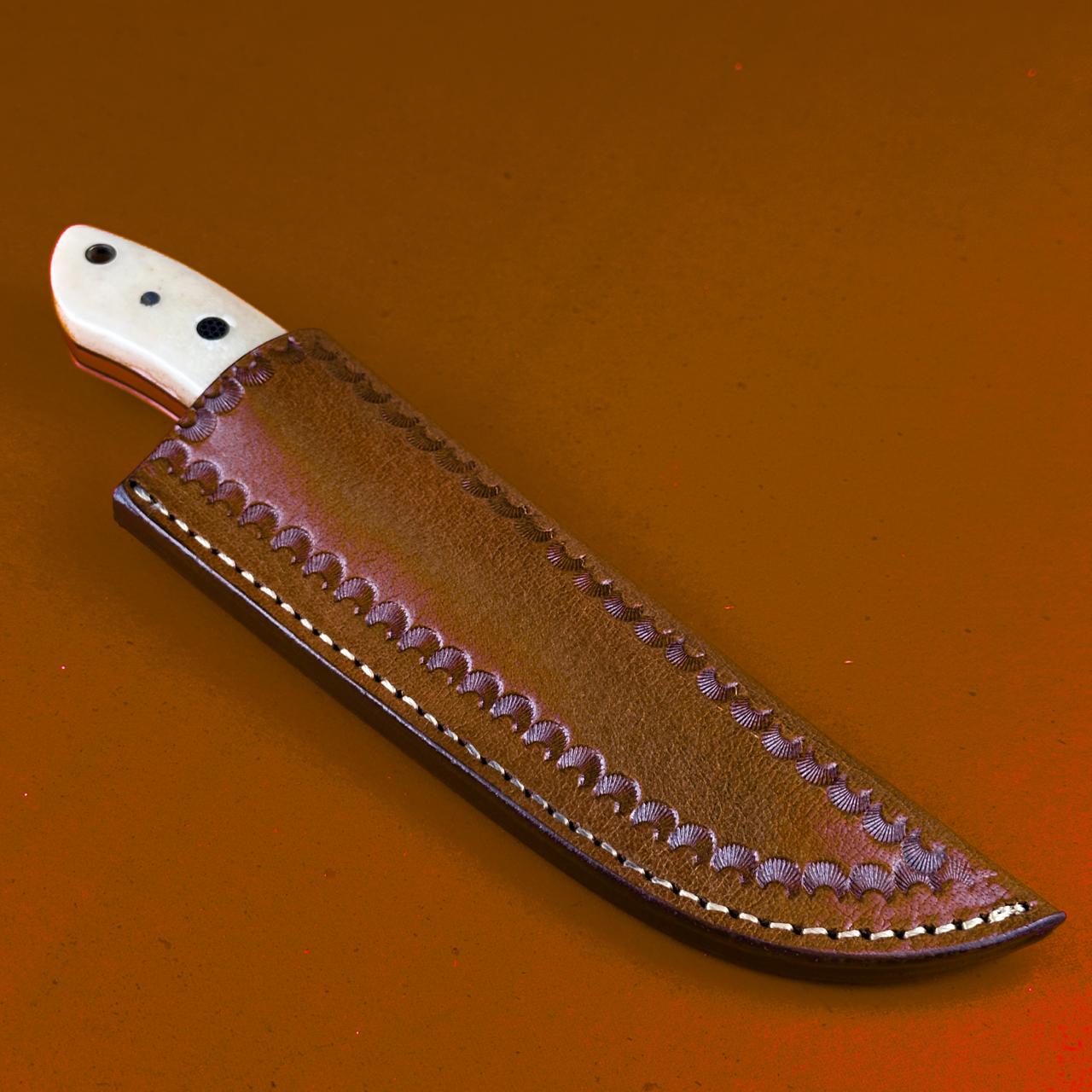 The MultiEdge – Handmade D2 Steel Skinning Knife