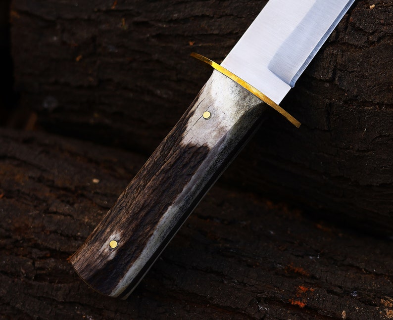 Infinity StagMaster – Custom Handmade Antler Bowie Knife