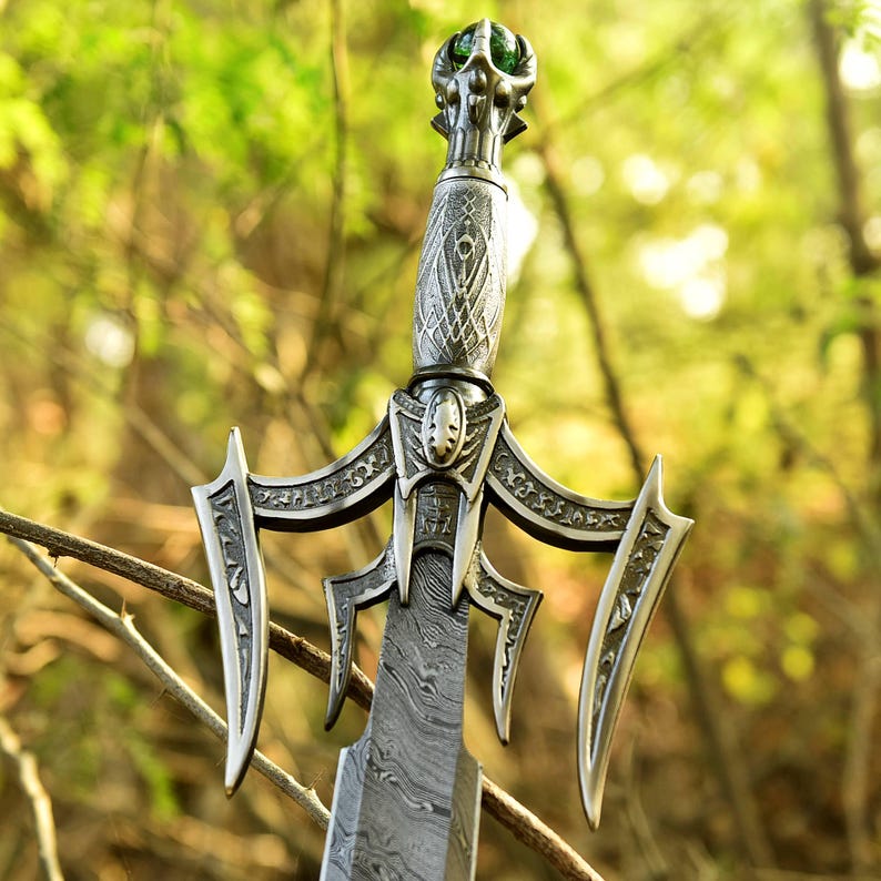 Valhalla Edge – Handmade Damascus Viking Sword