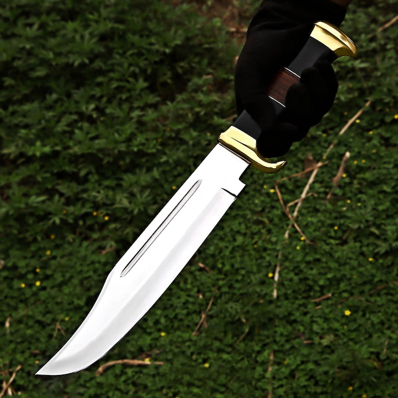 Crocodile Dundee Bowie– Handmade J2 Steel Bowie Knife