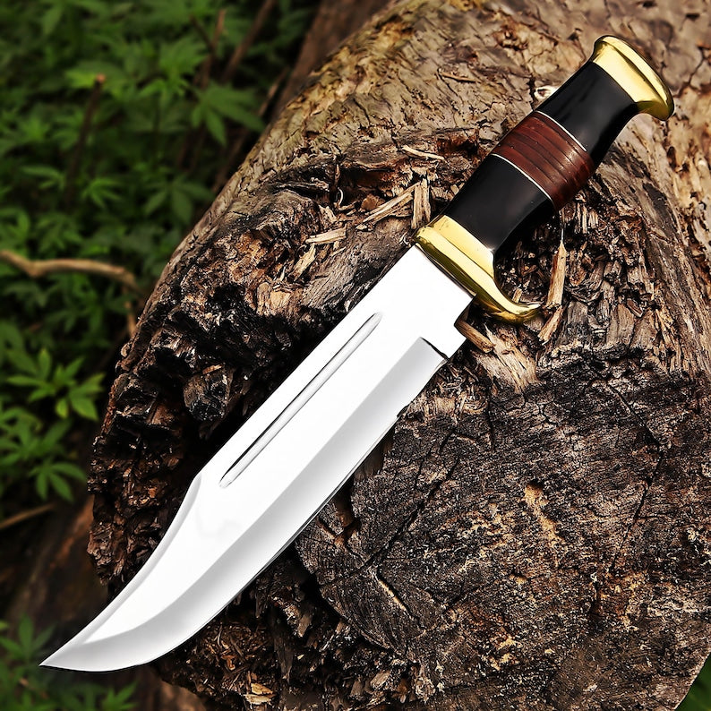 Crocodile Dundee Bowie– Handmade J2 Steel Bowie Knife