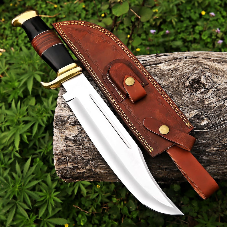 Crocodile Dundee Bowie– Handmade J2 Steel Bowie Knife