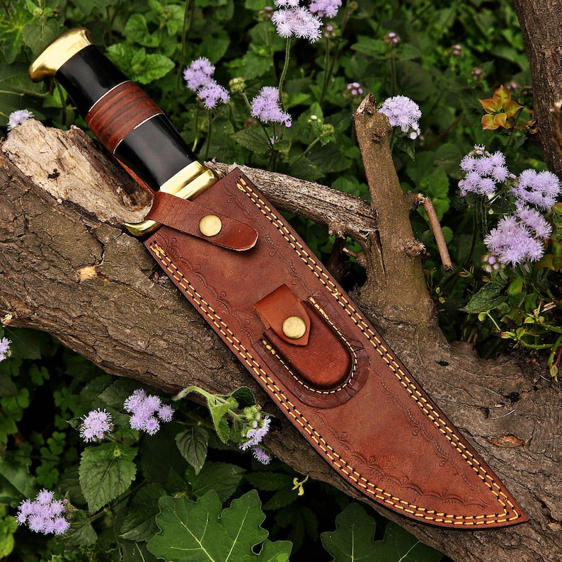 Crocodile Dundee Bowie– Handmade J2 Steel Bowie Knife