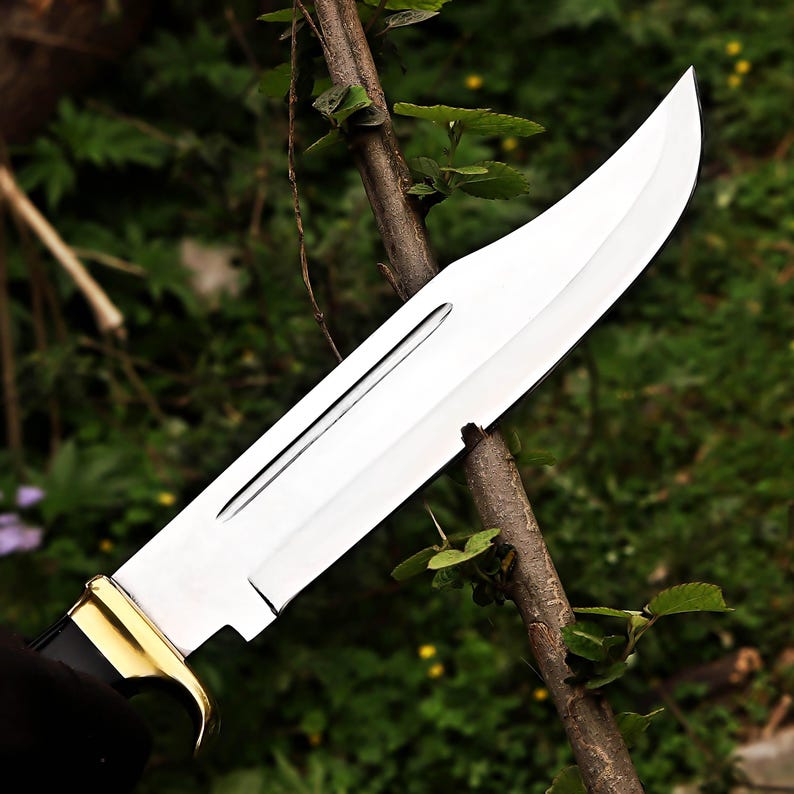 Crocodile Dundee Bowie– Handmade J2 Steel Bowie Knife