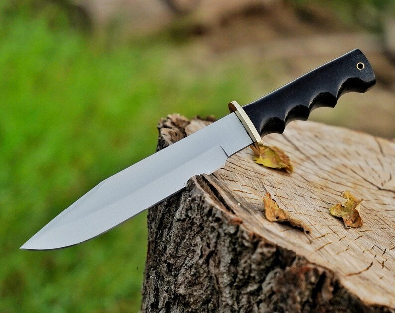 The TrailMaster Duo – Pack of 2 Handmade D2 Steel Hunting & Survival Bowie Knives
