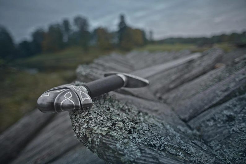 Ragnar’s Fury – Handmade Viking Sword Replica | Authentic Norse Collectible with Scabbard