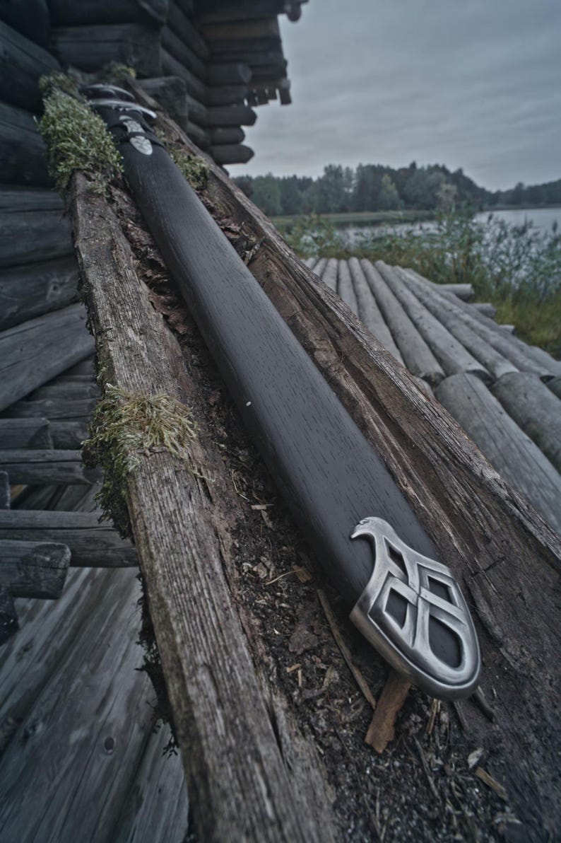 Ragnar’s Fury – Handmade Viking Sword Replica | Authentic Norse Collectible with Scabbard