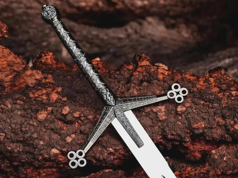 Highland Valor – Handmade Scottish Claymore Sword