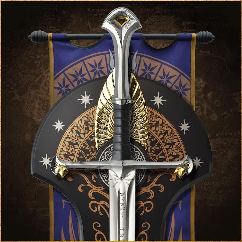 King’s Reforged Blade – Handmade Fantasy Longsword Replica
