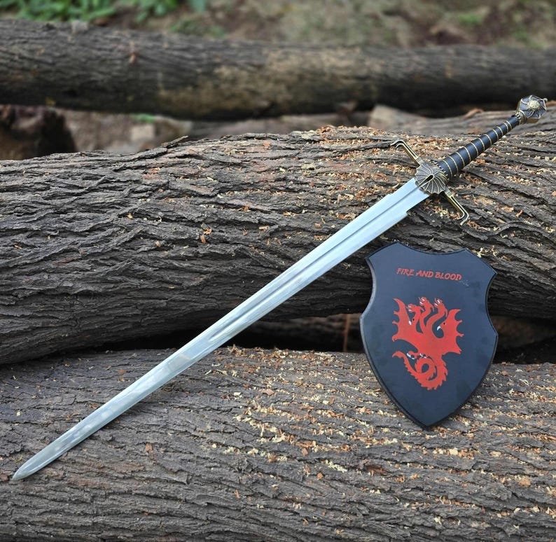 Blackfyre Relic – Handmade Fantasy Medieval Longsword Replica