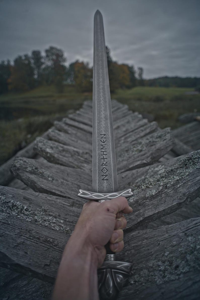 Ragnar’s Fury – Handmade Viking Sword Replica | Authentic Norse Collectible with Scabbard